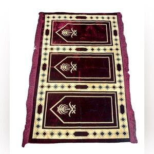 Safi Turkish Islamic Prayer Meditation Saudi Arabia Symbol Rug 62x45